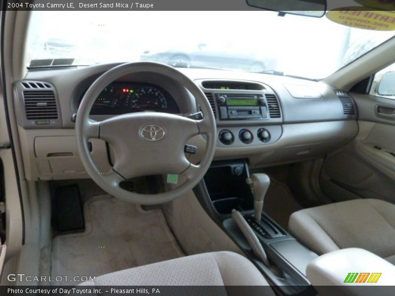 Desert Sand Mica / Taupe 2004 Toyota Camry LE