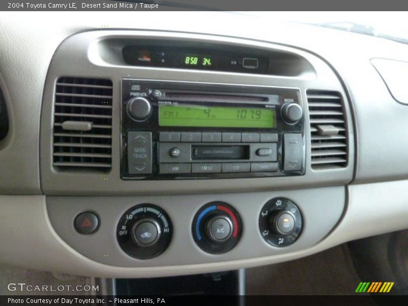 Desert Sand Mica / Taupe 2004 Toyota Camry LE