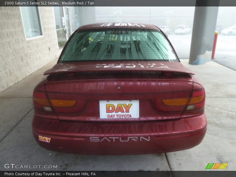 Medium Red / Tan 2000 Saturn S Series SL2 Sedan