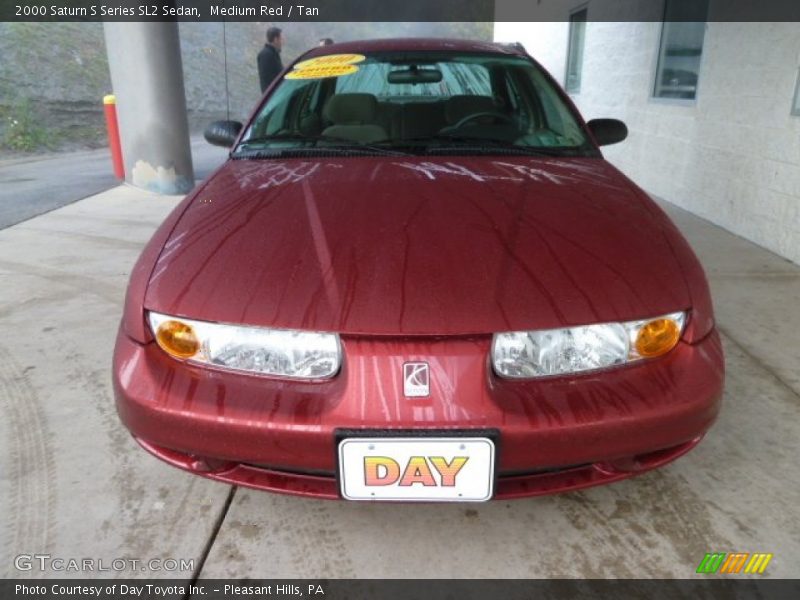 Medium Red / Tan 2000 Saturn S Series SL2 Sedan