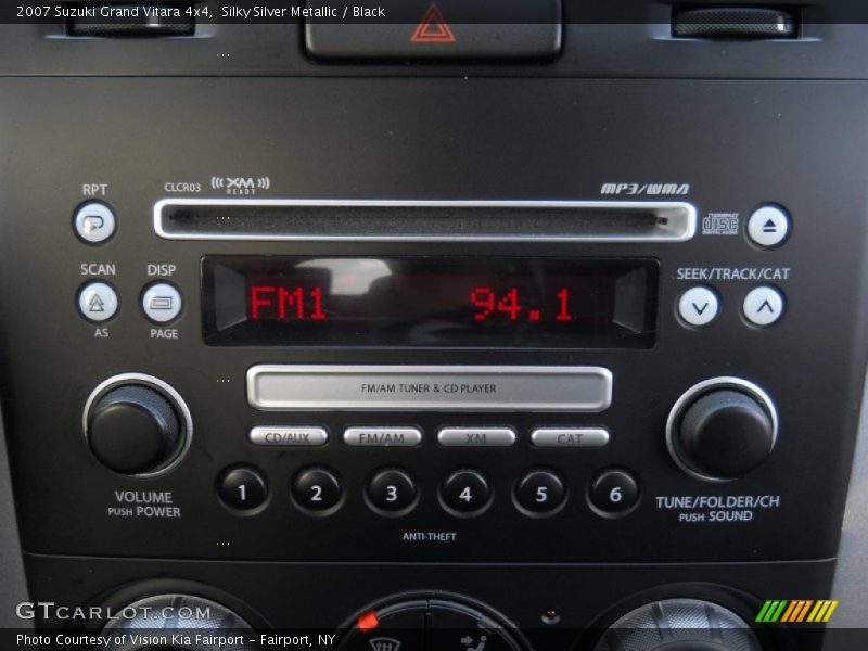 Audio System of 2007 Grand Vitara 4x4