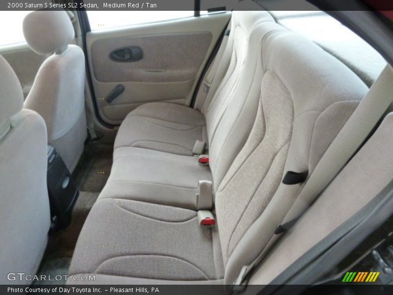Medium Red / Tan 2000 Saturn S Series SL2 Sedan