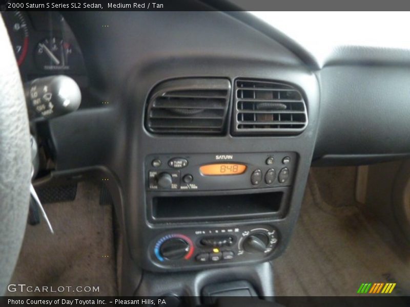 Medium Red / Tan 2000 Saturn S Series SL2 Sedan
