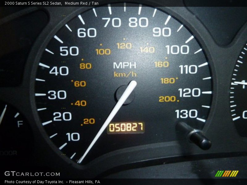Medium Red / Tan 2000 Saturn S Series SL2 Sedan