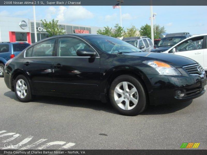 Super Black / Charcoal 2008 Nissan Altima 2.5 SL