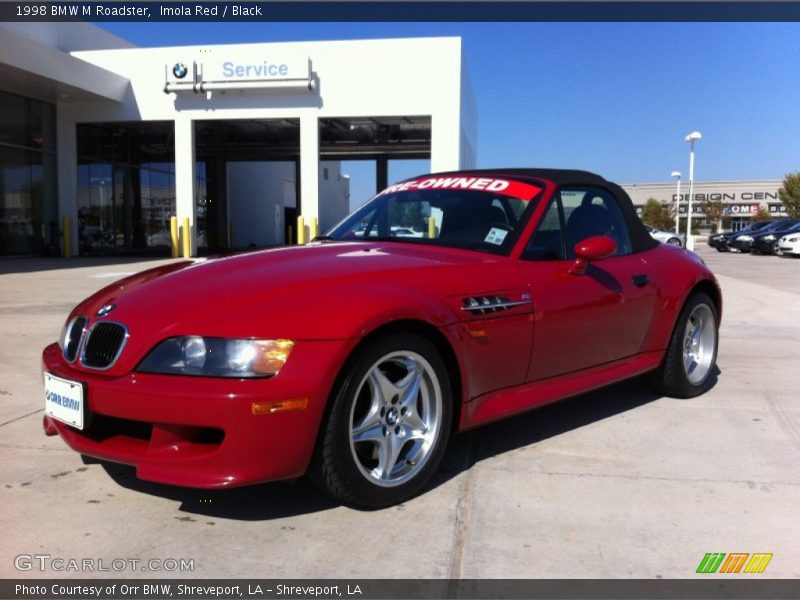 Imola Red / Black 1998 BMW M Roadster