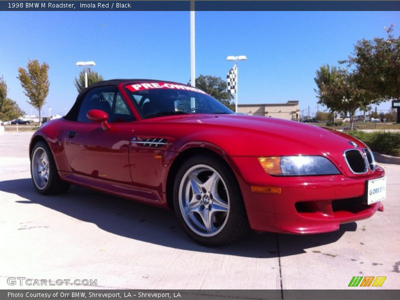 Imola Red / Black 1998 BMW M Roadster