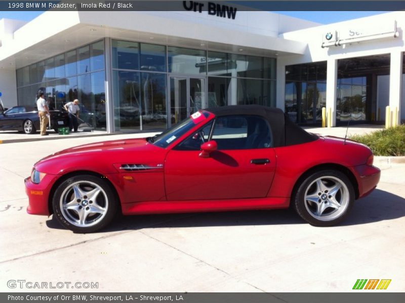 Imola Red / Black 1998 BMW M Roadster