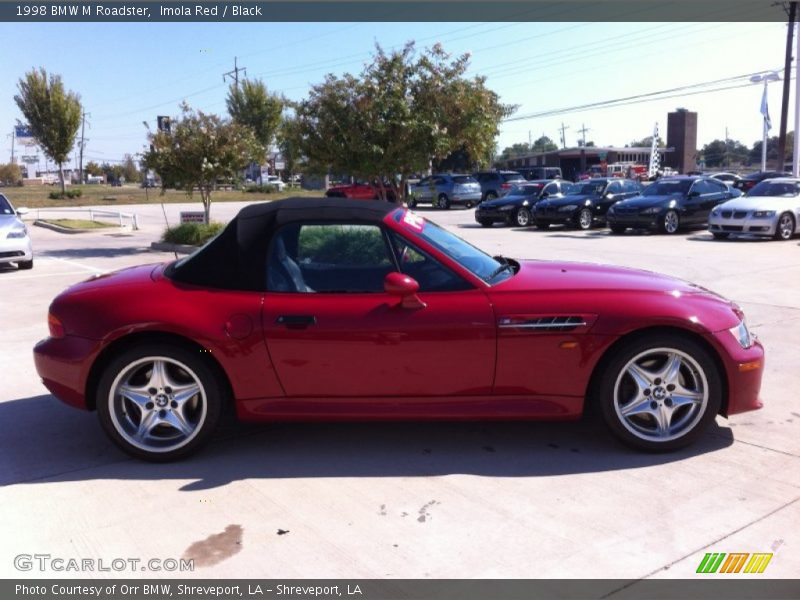 Imola Red / Black 1998 BMW M Roadster