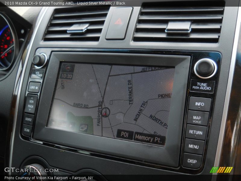 Navigation of 2010 CX-9 Grand Touring AWD