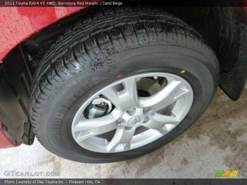 Barcelona Red Metallic / Sand Beige 2011 Toyota RAV4 V6 4WD