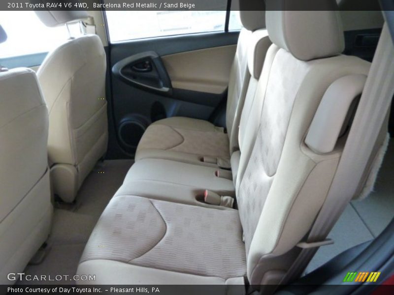 Barcelona Red Metallic / Sand Beige 2011 Toyota RAV4 V6 4WD