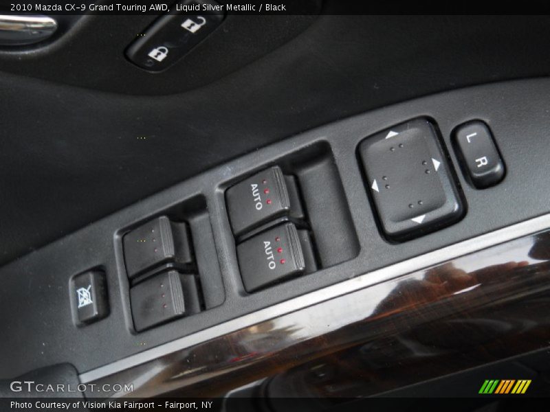 Liquid Silver Metallic / Black 2010 Mazda CX-9 Grand Touring AWD