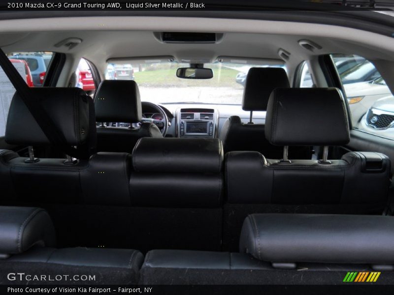 Liquid Silver Metallic / Black 2010 Mazda CX-9 Grand Touring AWD