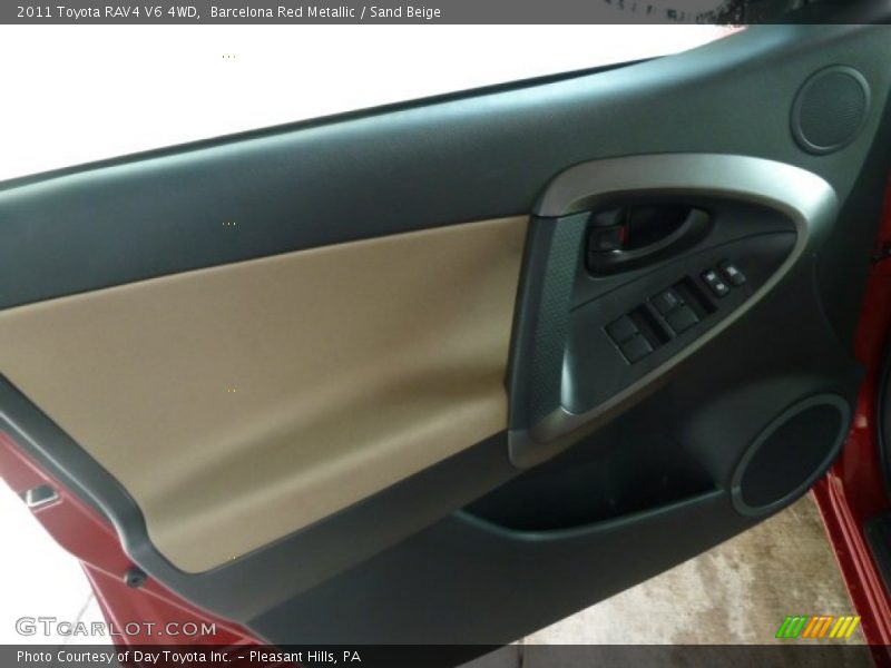 Barcelona Red Metallic / Sand Beige 2011 Toyota RAV4 V6 4WD