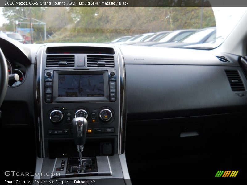 Liquid Silver Metallic / Black 2010 Mazda CX-9 Grand Touring AWD