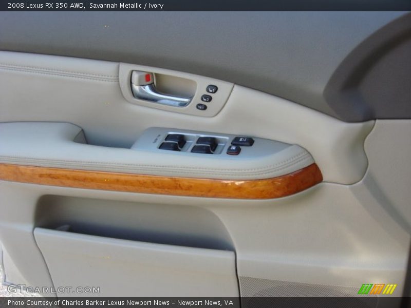 Savannah Metallic / Ivory 2008 Lexus RX 350 AWD