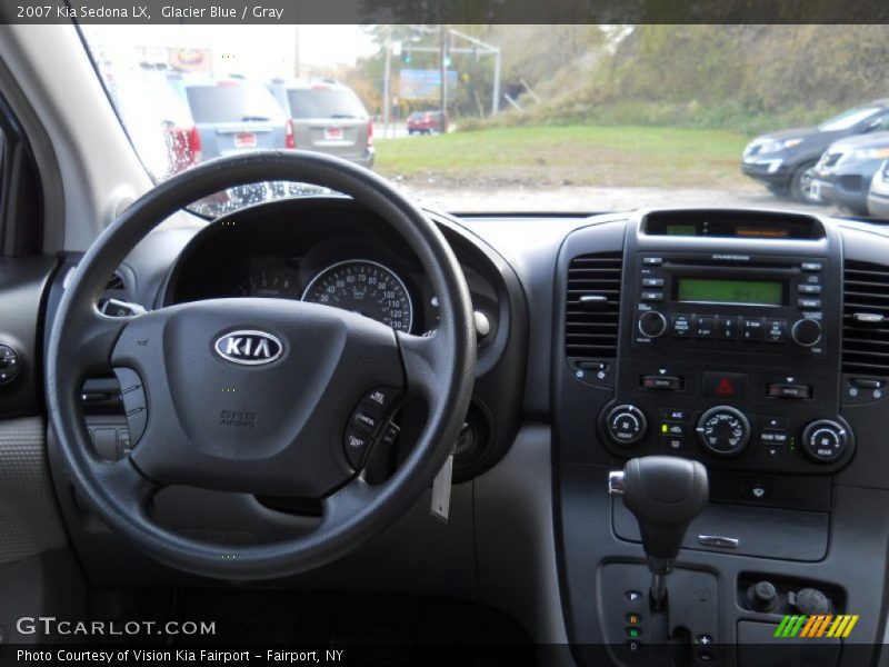 Glacier Blue / Gray 2007 Kia Sedona LX