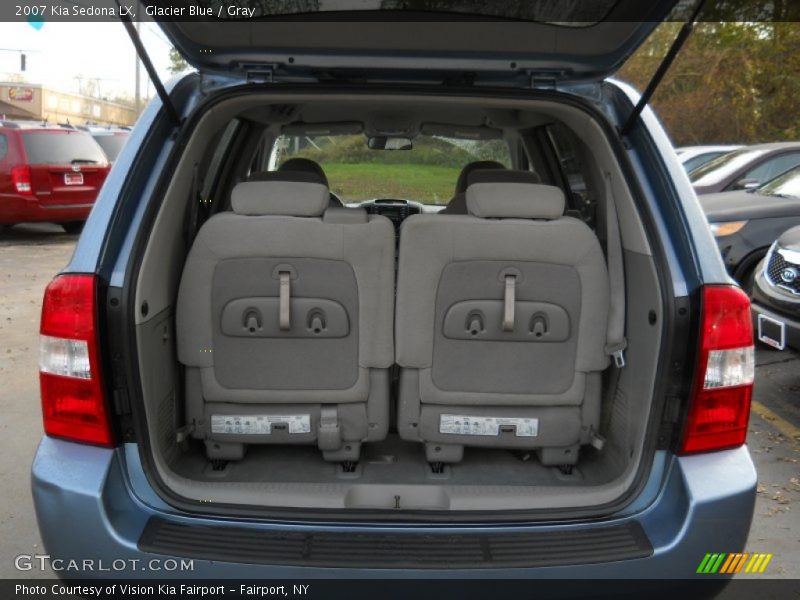 Glacier Blue / Gray 2007 Kia Sedona LX