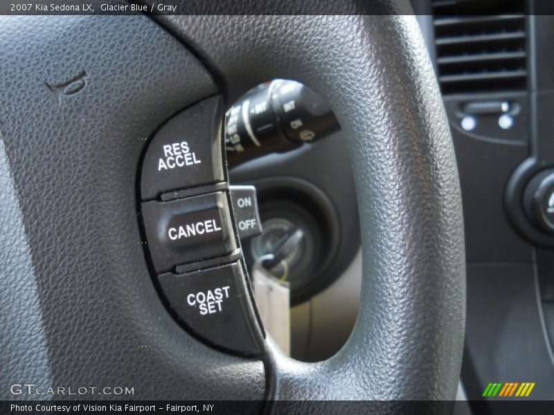 Glacier Blue / Gray 2007 Kia Sedona LX