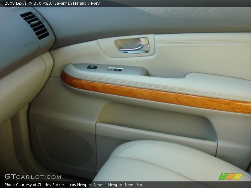 Savannah Metallic / Ivory 2008 Lexus RX 350 AWD
