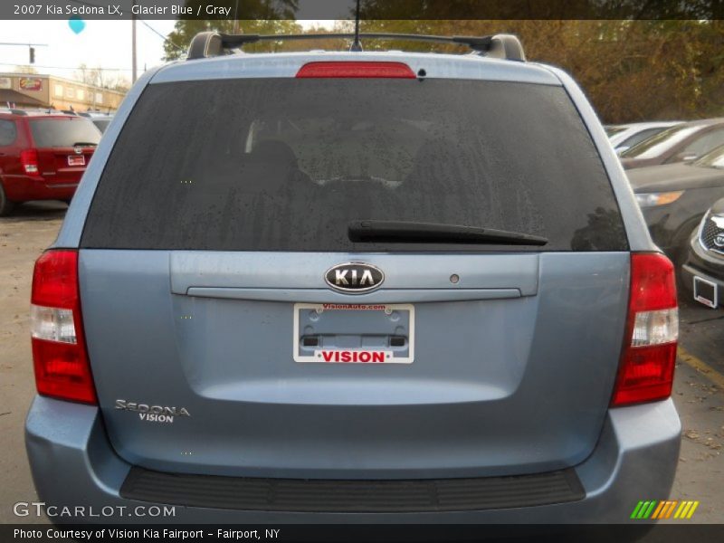 Glacier Blue / Gray 2007 Kia Sedona LX