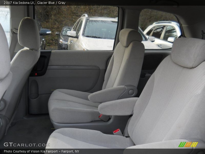 Glacier Blue / Gray 2007 Kia Sedona LX