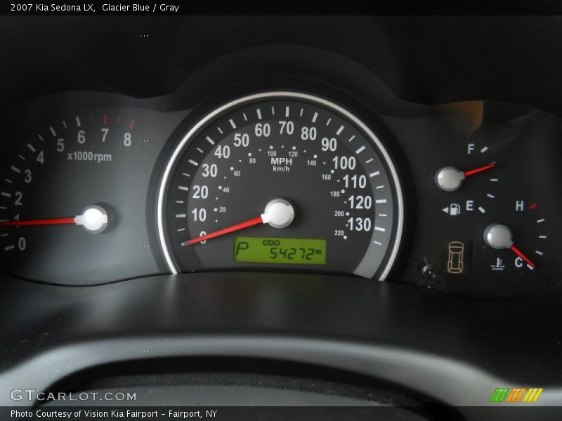  2007 Sedona LX LX Gauges