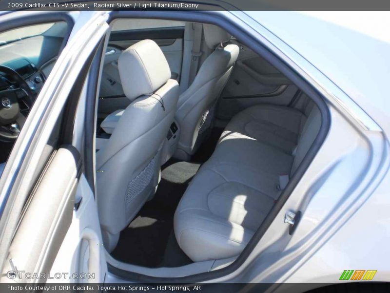  2009 CTS -V Sedan Light Titanium/Ebony Interior