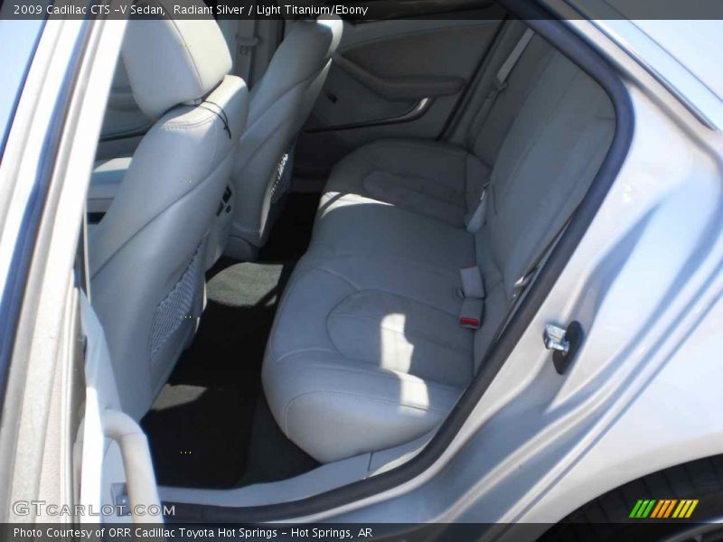 Radiant Silver / Light Titanium/Ebony 2009 Cadillac CTS -V Sedan