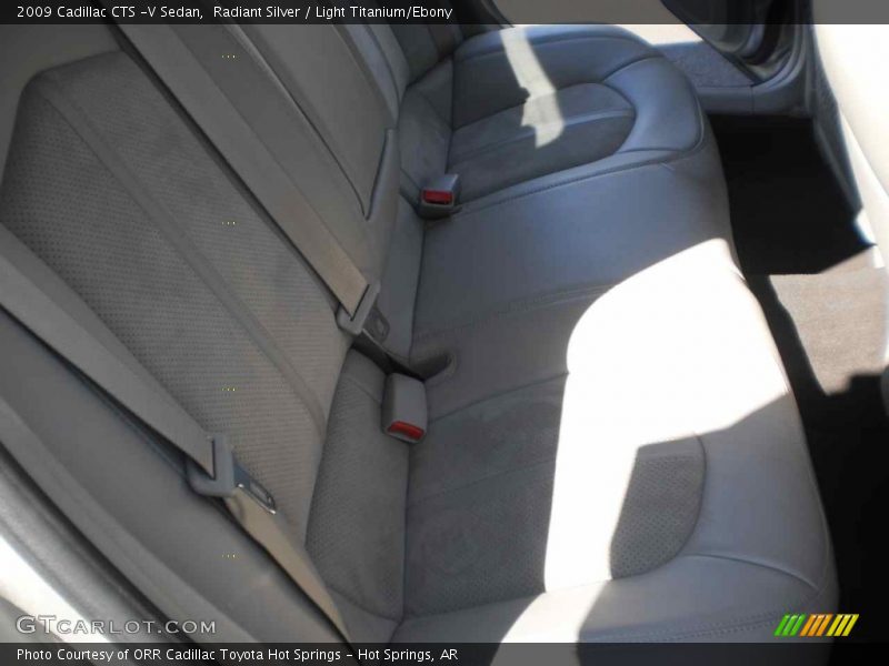 Radiant Silver / Light Titanium/Ebony 2009 Cadillac CTS -V Sedan
