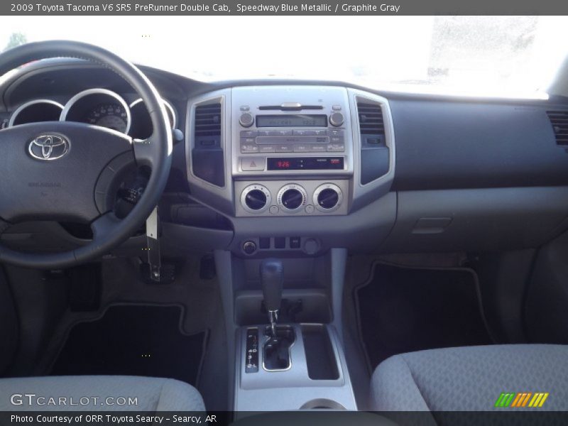Speedway Blue Metallic / Graphite Gray 2009 Toyota Tacoma V6 SR5 PreRunner Double Cab