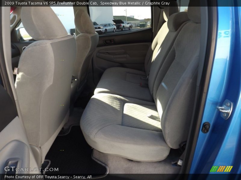 Speedway Blue Metallic / Graphite Gray 2009 Toyota Tacoma V6 SR5 PreRunner Double Cab