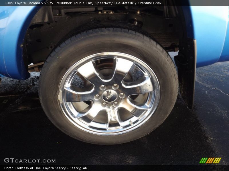 Speedway Blue Metallic / Graphite Gray 2009 Toyota Tacoma V6 SR5 PreRunner Double Cab
