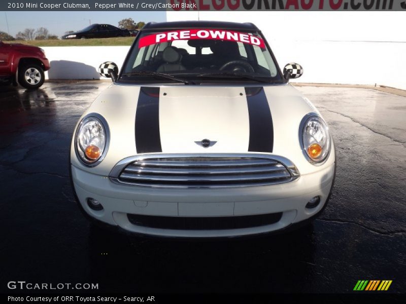 Pepper White / Grey/Carbon Black 2010 Mini Cooper Clubman