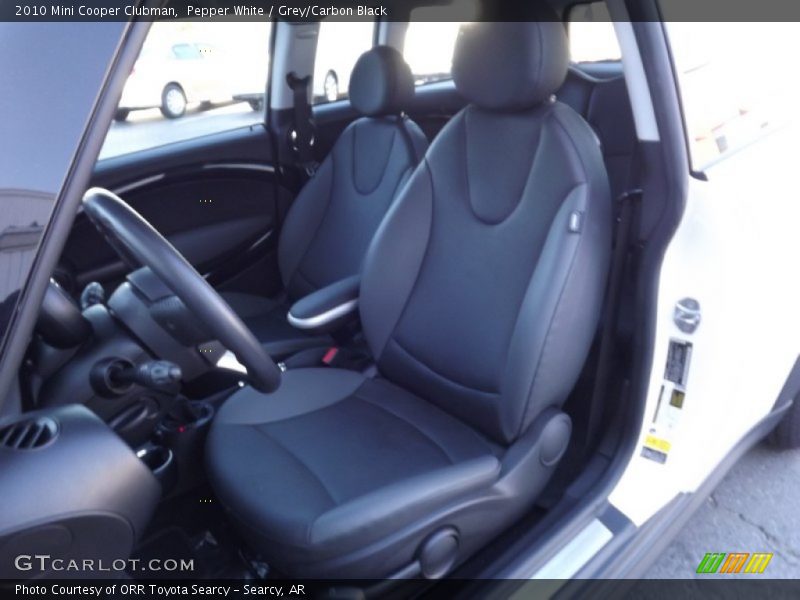Pepper White / Grey/Carbon Black 2010 Mini Cooper Clubman