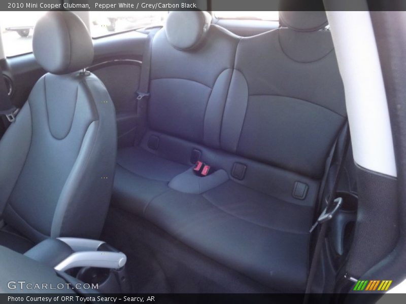 Pepper White / Grey/Carbon Black 2010 Mini Cooper Clubman