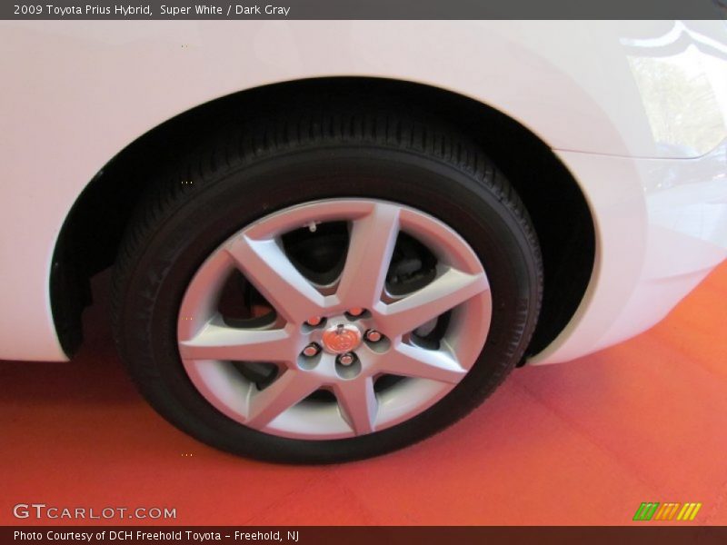 Super White / Dark Gray 2009 Toyota Prius Hybrid