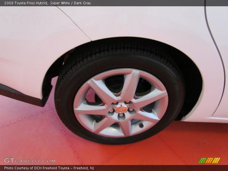 Super White / Dark Gray 2009 Toyota Prius Hybrid