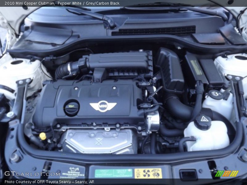 Pepper White / Grey/Carbon Black 2010 Mini Cooper Clubman