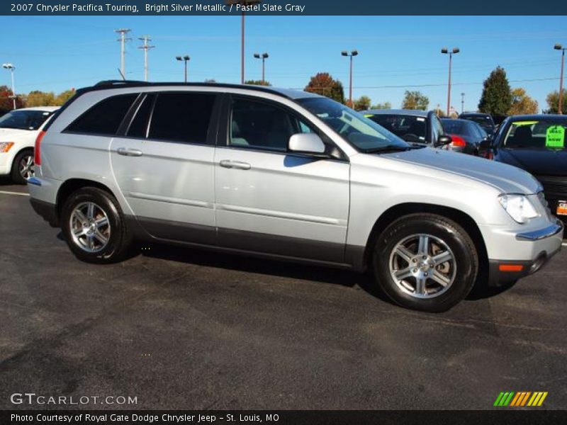 Bright Silver Metallic / Pastel Slate Gray 2007 Chrysler Pacifica Touring