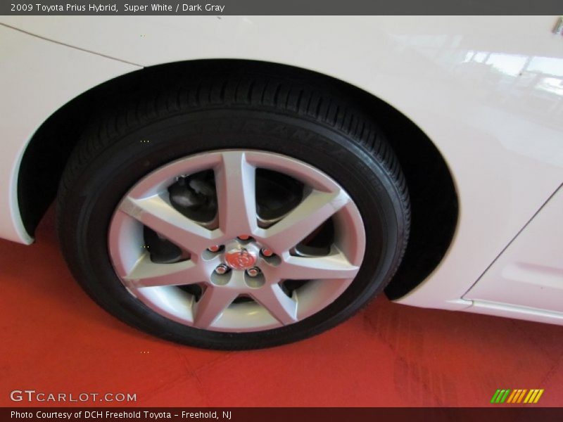 Super White / Dark Gray 2009 Toyota Prius Hybrid