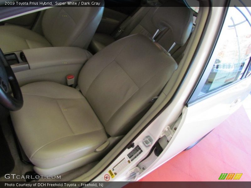 Super White / Dark Gray 2009 Toyota Prius Hybrid