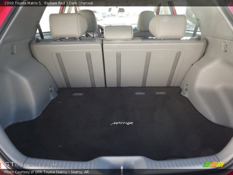 Radiant Red / Dark Charcoal 2009 Toyota Matrix S