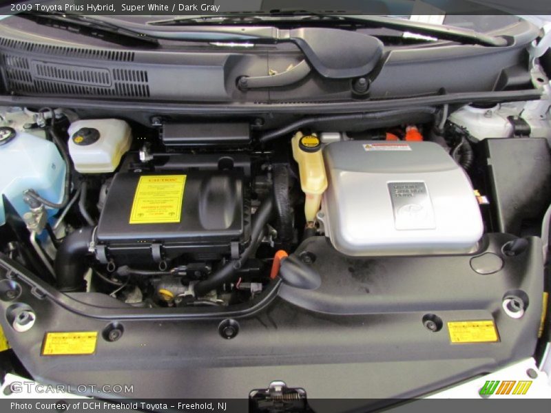 Super White / Dark Gray 2009 Toyota Prius Hybrid