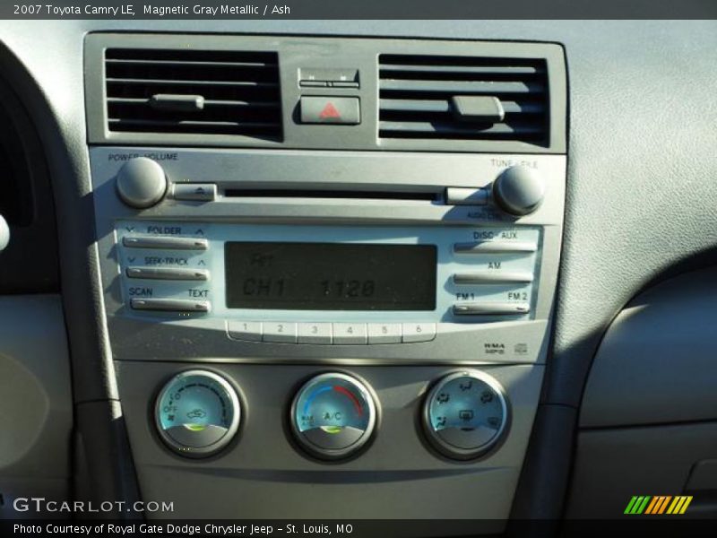 Magnetic Gray Metallic / Ash 2007 Toyota Camry LE