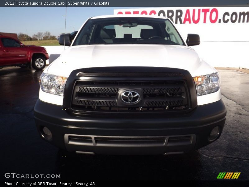 Super White / Graphite 2012 Toyota Tundra Double Cab