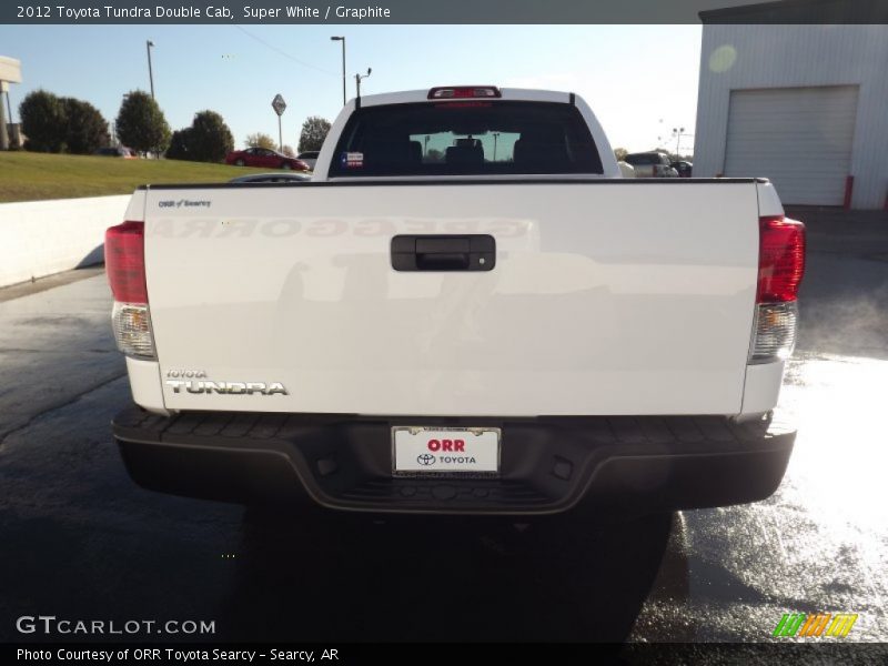 Super White / Graphite 2012 Toyota Tundra Double Cab