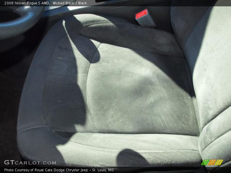 Wicked Black / Black 2008 Nissan Rogue S AWD