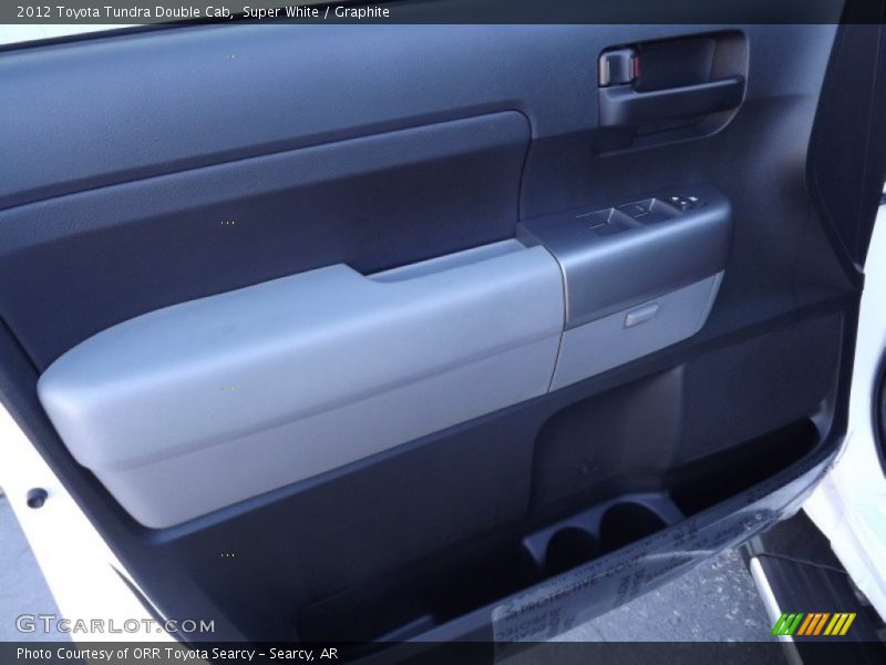 Super White / Graphite 2012 Toyota Tundra Double Cab